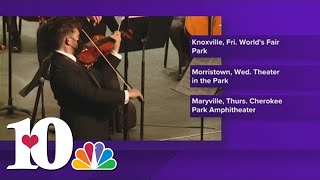 Free Knoxville Symphony Orchestra concerts start this week [upl. by Nelhsa]