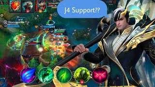 Support Tank Jarvan IV  Jarvan IV Gameplay S13 [upl. by Coheman]