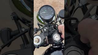 Yamaha Virago cafe racer cold start video [upl. by Vincenz365]