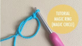 How to Crochet  Magic Ring or Magic Circle [upl. by Iahc]