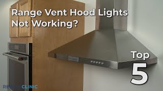 ✨ Kenmore Range Vent Hood Lights Both Don’t Work  Cheap and Quick FIX ✨ [upl. by Ilanos]