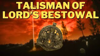 Talisman of Lords Bestowal Location Elden Ring DLC [upl. by Irok]