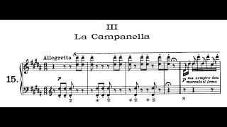 Franz Liszt La Campanella [upl. by Tiersten172]