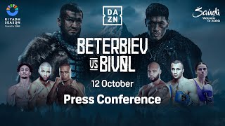 BETERBIEV VS BIVOL Riyadh Season Card  PRESS CONFERENCE LIVESTREAM [upl. by Zarah244]