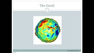 Ellipsoids and geoid [upl. by Suivatco]