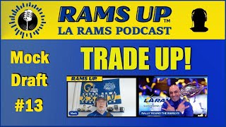 In our 13th Mock Draft we take the advice of listeners amp trade up for a difference maker [upl. by Allekram]