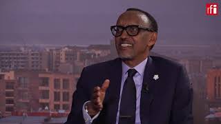 Kagame sees progress in Rwanda  France relations [upl. by Eisnil]