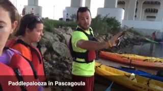 Kayakers take to Pascagoula River for Paddlepalooza [upl. by Stephannie]