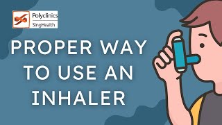 How to Use an Inhaler  SingHealth Healthy Living Series  SingHealth Polyclinics [upl. by Alliw911]