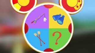 Picking The Mouseketools in Mickey Go Fishing Part 1 Binoculars [upl. by Fulks829]