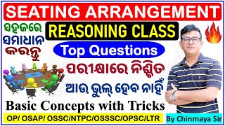 Seating Arrangement QuestionsTricks to Solve EasilyReasoning ConceptsFor All ExamsBy Chinmay Sir [upl. by Cramer91]