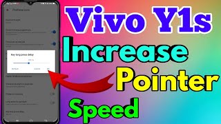 How To Increase Pointer Speed in Vivo Y1s  Vivo Y1s Me Pointer Speed Kaise Badaye [upl. by Ahsirahc149]