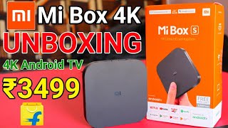 Xiaomi Mi Box 4K Ultra HD Android Set Top Box India  Mi Box 4K Unboxing amp Mi Box 4K Price in India [upl. by Rosaline338]