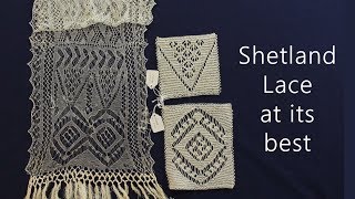 Shetland Lace at its Best  Ep 89  Fruity Knitting Podcast [upl. by Anaugahs]