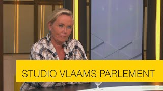 Studio Vlaams Parlement met Liesbeth Homans NVA [upl. by Shirlie]