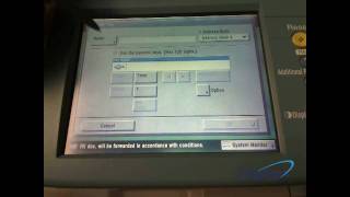 Canon imageRunner How to Add or Erase a Fax Address Book Destination [upl. by Enorahs]