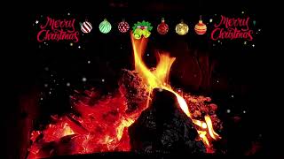 Cristmast songs Fireplace New year songs yıl başı müzikleri şömine [upl. by Akeimat]