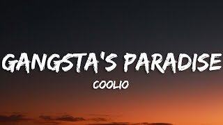 Coolio  Gangstas Paradise Lyrics ft LV [upl. by Lali]