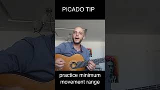 PICADO TIPs practice with the least possible movement guitarplayer technique [upl. by Alleyn]