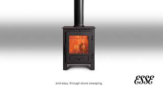 The ESSE One cleanburning woodfired stove [upl. by Neile870]