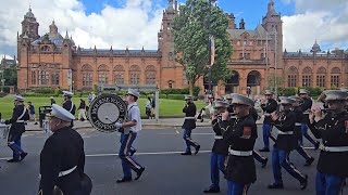 Mourne Young Defenders flute band  Glasgow Boyne Celebrations 6thJuly 2024 [upl. by Libbey]