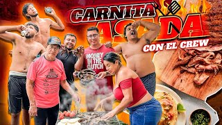 🔥UN DIA CON EL CREW RETOJORJAIS HICIMOS CARNITA ASADA🔥 [upl. by Dohsar807]