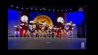 Team Japan  Team Cheer Pom  ICU World Cheerleading Championships 2024 [upl. by Norrek]