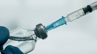 No Copyright Filling an injection with a saline solution  Stock Footage Video [upl. by Conall]