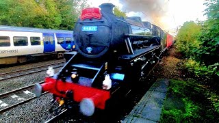 THUNDER DRONE AT MANCHESTER AND EAST LANCASHIRE RAILWAY [upl. by Leong]