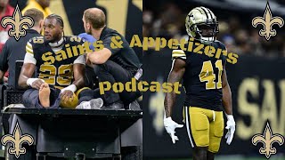 New Orleans Saints  On The Menu 192  Broncos Game Reaction  Kamara Signs Extension  WR Movement [upl. by Eynobe]