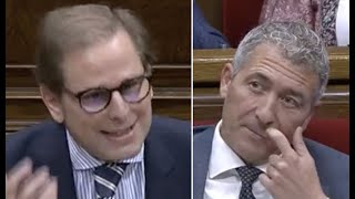 Tremenda zurra de un diputado catalán al consejero lazi de Enseñanza [upl. by Levine]