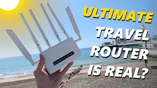 THE ULTIMATE SIM ROUTER DOES EXIST  The GLiNet Puli AX Mobile Router Review [upl. by Odraccir59]