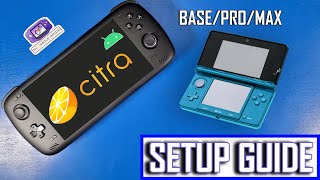 3DS Emulation Setup Guide Citra MMJ With Odin 2 [upl. by Therese123]