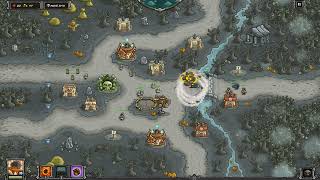 Kingdom Rush Frontiers Desecrated Grove  FULL PLAYTHROUGH  VETERAN  4k  60fps [upl. by Neel]