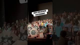 Body Percussion Performance 🔥🔥🔥 aprende en httpswwwyoutubecomwatchvmO1NlXbuYZ8ampt1s [upl. by Mohandas]