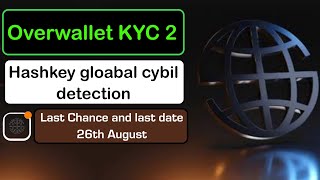 Over wallet KYC 2  Cybil detection  Hashkey global kyc [upl. by Amo]