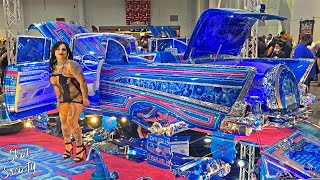 Las Vegas Lowrider Supershow 2021 Classic Car Show [upl. by Htebazie604]