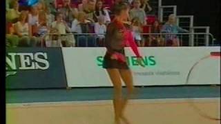 Alina Kabaeva RUS hoop WCH Budapest 2003 AA [upl. by Ahsir229]