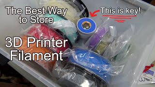 This is the best way to store 3d Printer Filament [upl. by Hallett]