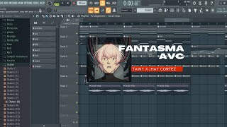 FANTASMAAVC  TAINY X JHAY CORTEZ  FL STUDIO REMAKE  FLP GRATIS [upl. by Ytirahs462]