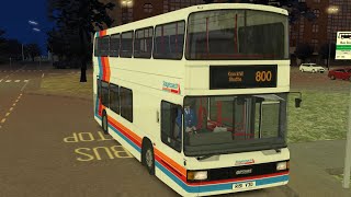 omsi 2 Trident optare spectra 800 Knockhill shuttle Bowdenham V5 [upl. by Vacuva672]