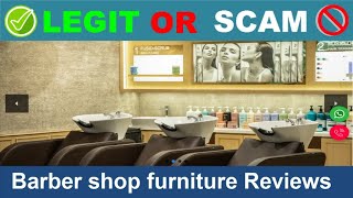 Barber shop furniture Reviews  Nov 2024 Beware of Scam Watch Now [upl. by Dove]