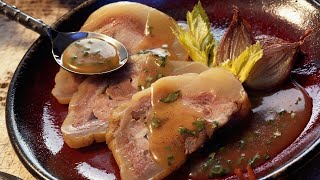 Recette  Tête de veau sauce ravigote [upl. by Nosniv55]