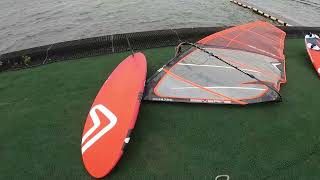 Queen Mary Sailing Club London Windsurfing 04 November 24 Severene Dyno 115 [upl. by Anhpad]