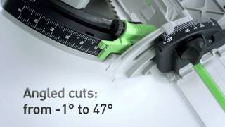 NEW Festool TS 55 R Plunge Saw with NEW features 561583 [upl. by Kare]