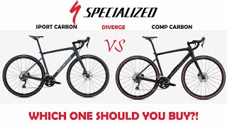 Specialized Diverge Sport Carbon VS Comp Carbon  Is 900 more WORTH it [upl. by Juline227]