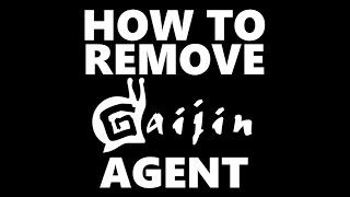 How to remove the Gaijin Agent gjagentexe [upl. by Glory]