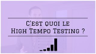 Questce que le High Tempo Testing  Lexemple Twitter et GrowthHackerscom 2130 [upl. by Malvie]