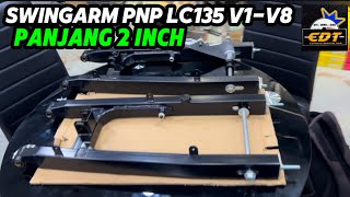 SWINGARM PNP LC135 V1V8  PANJANG 2 INCH [upl. by Lenz]