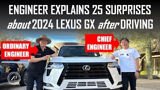 ENGINEER EXPLAINS 25 SURPRISES about 2024 LEXUS GX after DRIVING THE VEHICLE  MOST DETAILED REVIEW [upl. by Walczak]